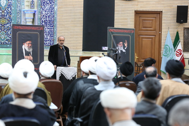 مراسم عزاداری شهادت ولی امر مسلمین حضرت آیت الله العظمی امام خامنه‌ای(قدس سره الشریف) در مرکز فقهی ائمه اطهار(ع)