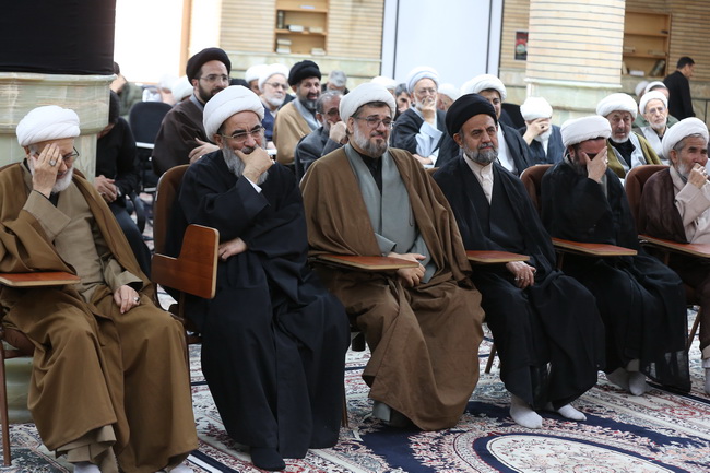 مراسم عزاداری شهادت ولی امر مسلمین حضرت آیت الله العظمی امام خامنه‌ای(قدس سره الشریف) در مرکز فقهی ائمه اطهار(ع)