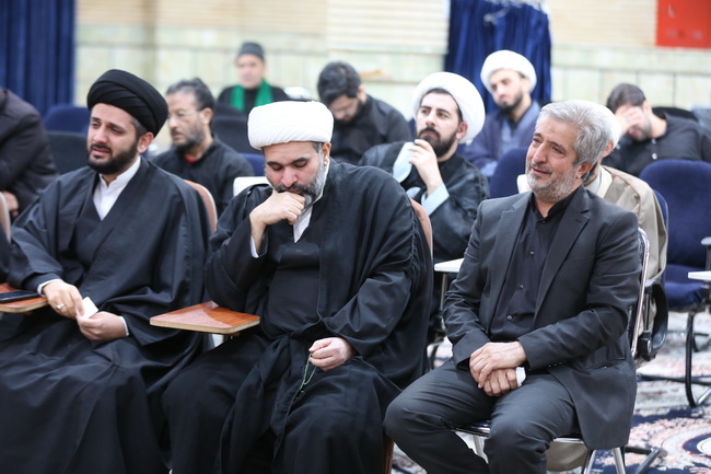 مراسم عزاداری شهادت ولی امر مسلمین حضرت آیت الله العظمی امام خامنه‌ای(قدس سره الشریف) در مرکز فقهی ائمه اطهار(ع)
