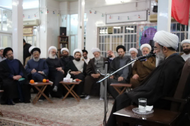 دیدار جمعی از اعضای جامعه مبلغین تهران