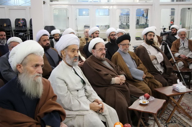 دیدار جمعی از اعضای جامعه مبلغین تهران