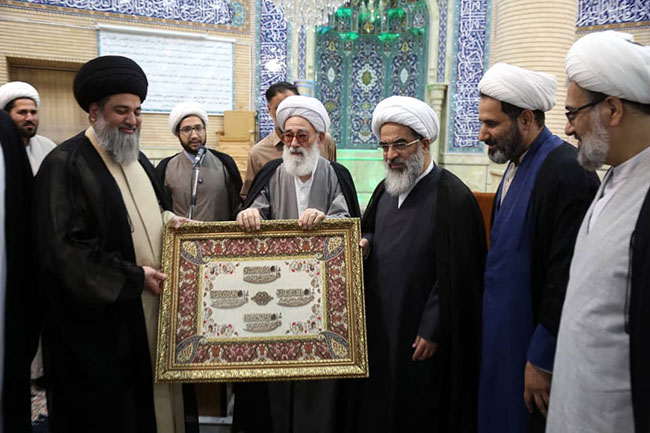 تجلیل از حضرت استاد در روز معلم