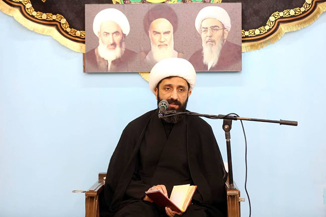 مراسم سوگواری شهادت امام صادق(ع) در دفتر آیت الله فاضل لنکرانی