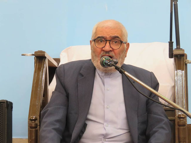 مراسم روضه هفتگی دفتر