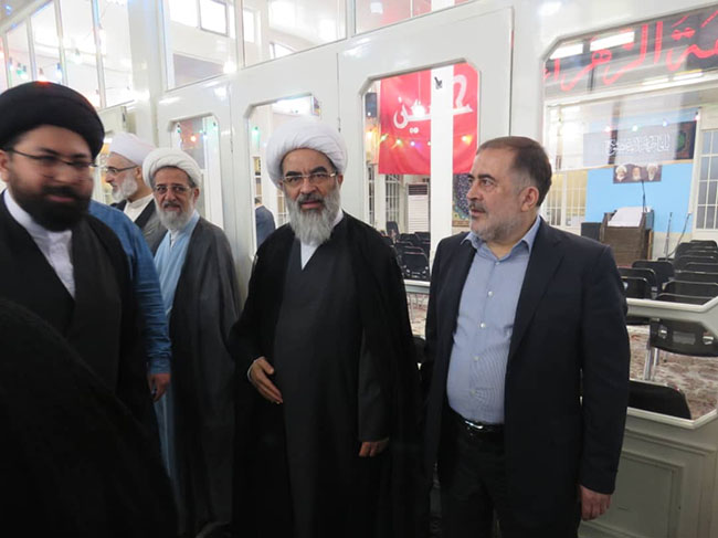 مراسم روضه هفتگی دفتر