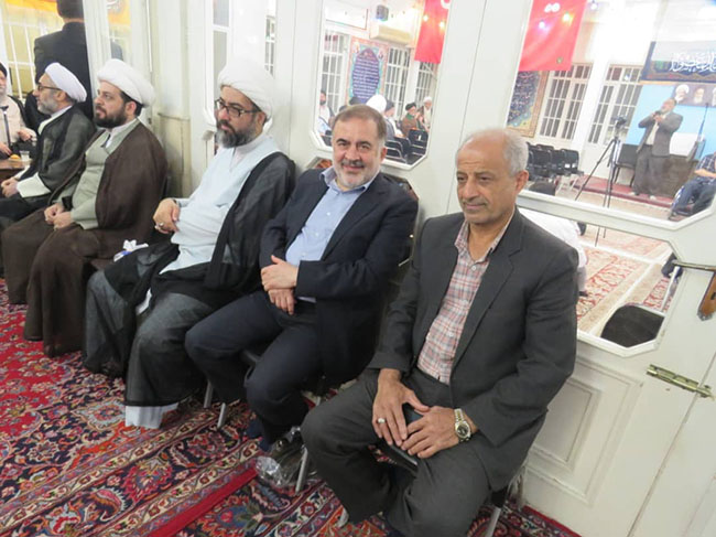 مراسم روضه هفتگی دفتر