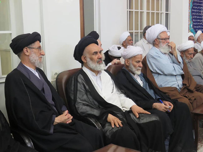 مراسم روضه هفتگی دفتر