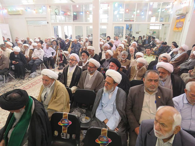 مراسم روضه هفتگی دفتر