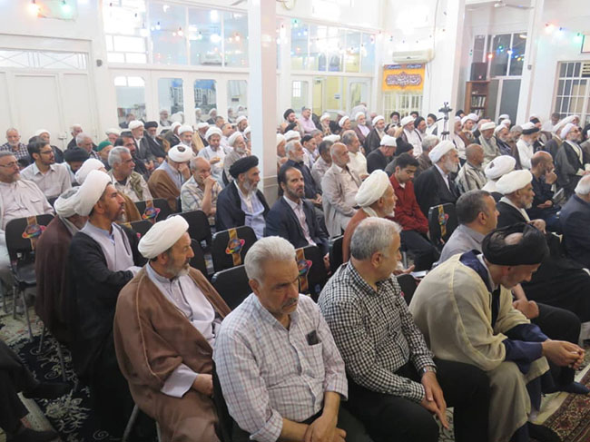 مراسم روضه هفتگی دفتر