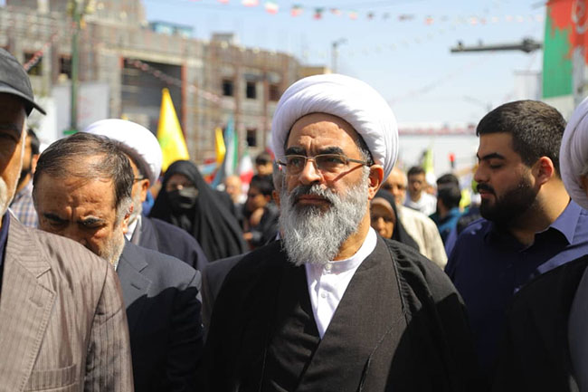 حضور در راهپیمایی پر شکوه روز قدس