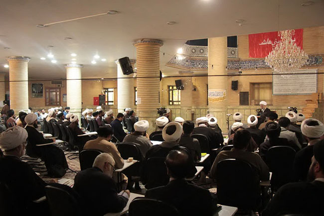 سخنرانی تبیین پیام تاریخی مقام معظم رهبری به مناسبت یکصدمین سال باز تأسیس حوزه علمیه قم