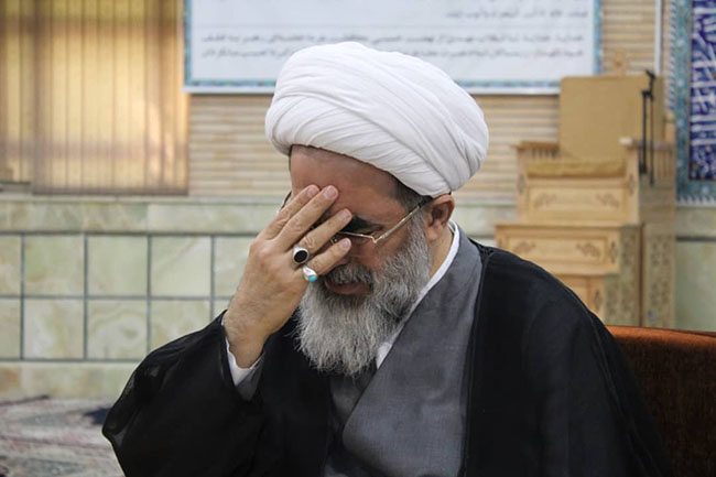 مراسم سوگواری سالروز تخریب قبور ائمه بقیع(ع) در جلسه درس