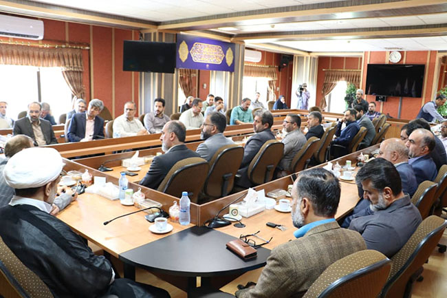 درس اخلاق در جمع مدیران و معاونین صدا و سیمای استان قم