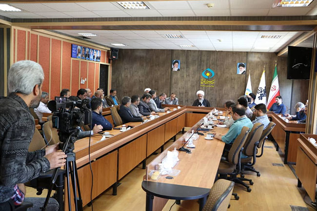 درس اخلاق در جمع مدیران و معاونین صدا و سیمای استان قم