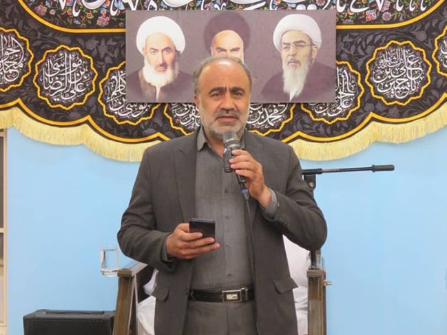 مراسم روضه هفتگی دفتر