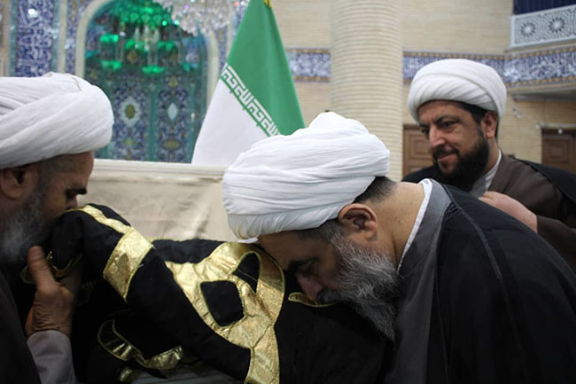 مراسم سوگواری سالروز تخریب قبور ائمه بقیع(ع) در جلسه درس