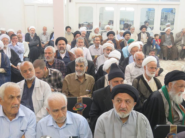 مراسم روضه هفتگی دفتر