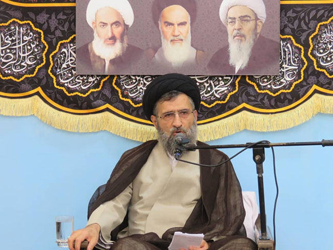 مراسم روضه هفتگی دفتر