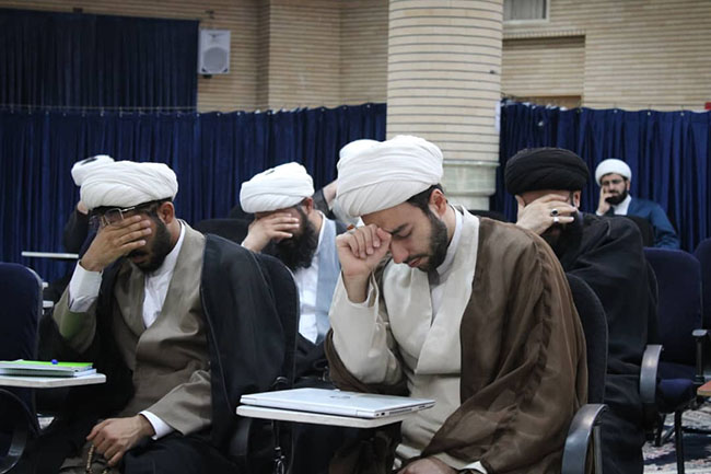 سوگواری شهادت حضرت جواد الائمه(ع) در درس خارج اصول