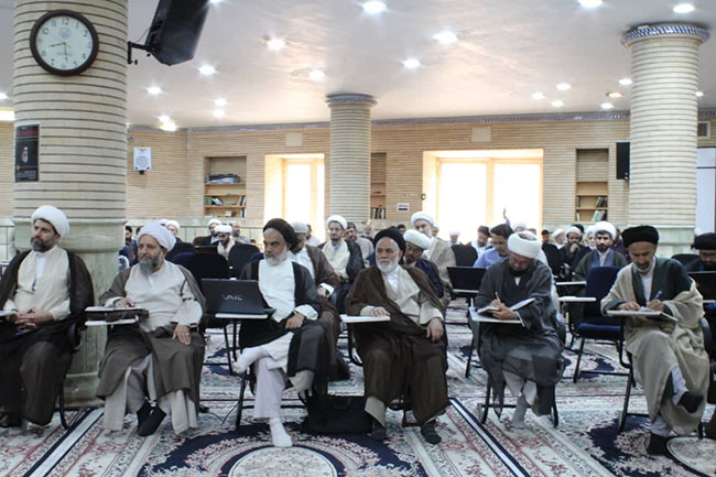 سوگواری شهادت حضرت جواد الائمه(ع) در درس خارج اصول