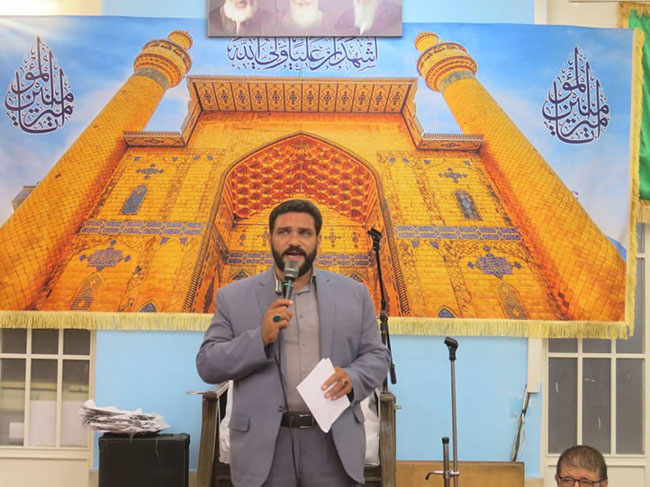 آئین عمامه‌گذاری در روز عید غدیر در دفتر آیت الله فاضل لنکرانی