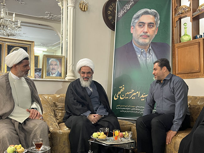 دیدار با خانواده دانشمند برجسته هسته‌ای شهید دکتر امیر حسین فقهی