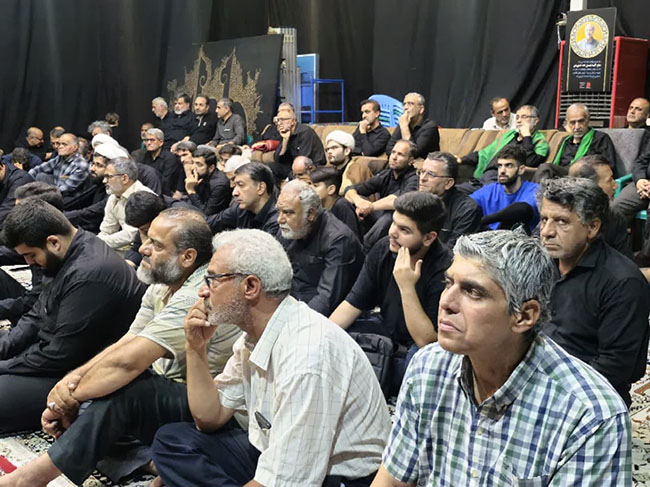 سخنرانی در مراسم عزاداری موسسه فرهنگی هنری بوی سیب حسینی