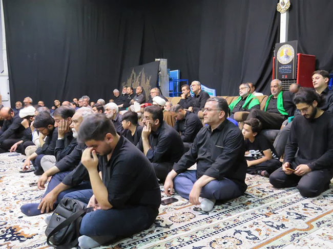 سخنرانی در مراسم عزاداری موسسه فرهنگی هنری بوی سیب حسینی