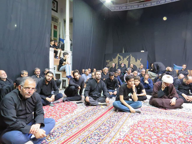 سخنرانی در مراسم عزاداری موسسه فرهنگی هنری بوی سیب حسینی