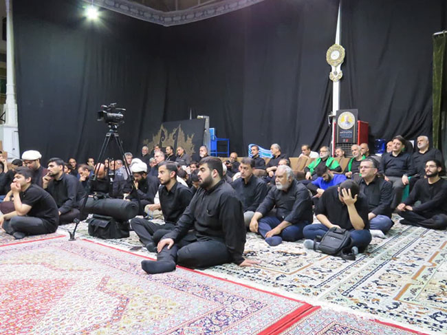 سخنرانی در مراسم عزاداری موسسه فرهنگی هنری بوی سیب حسینی