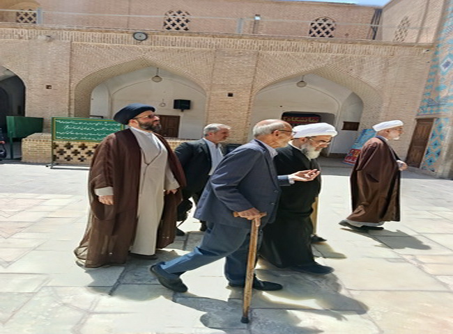 بازدید از مسجد جامع یزد