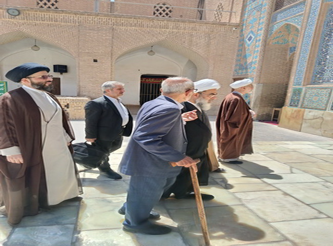 بازدید از مسجد جامع یزد