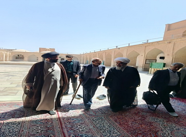 بازدید از مسجد جامع یزد