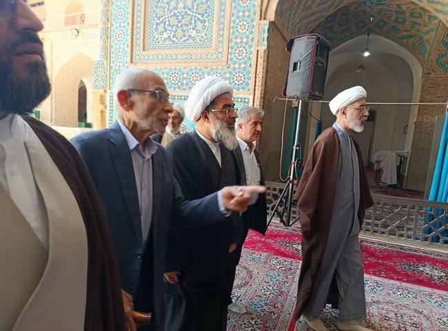 بازدید از مسجد جامع یزد