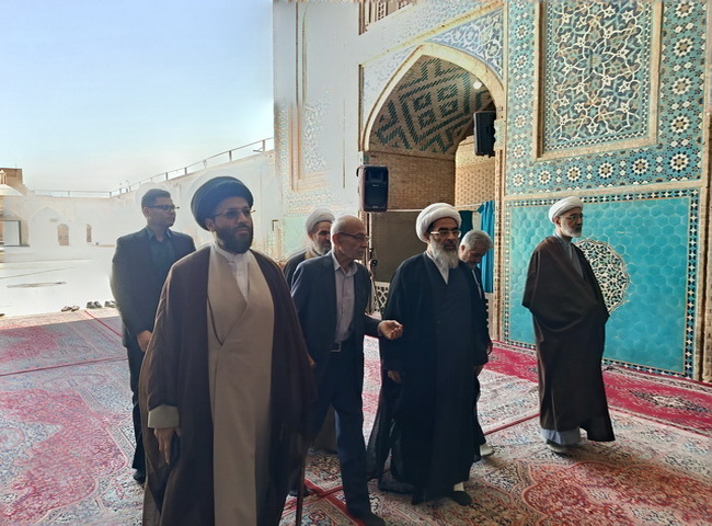 بازدید از مسجد جامع یزد