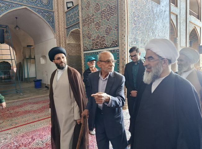 بازدید از مسجد جامع یزد