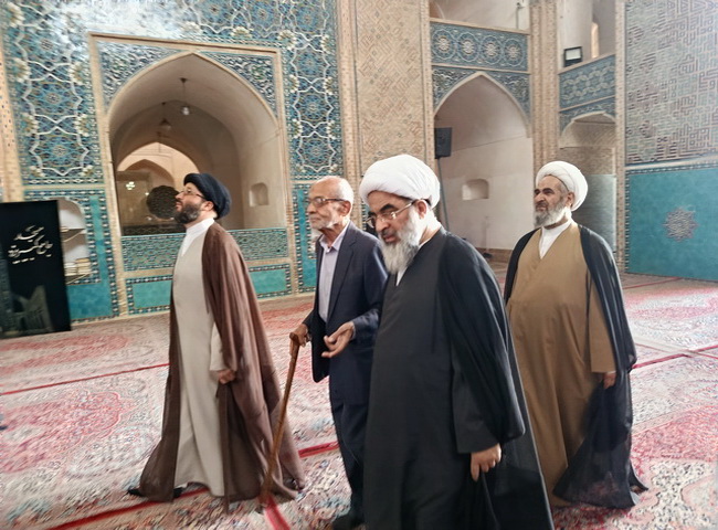 بازدید از مسجد جامع یزد
