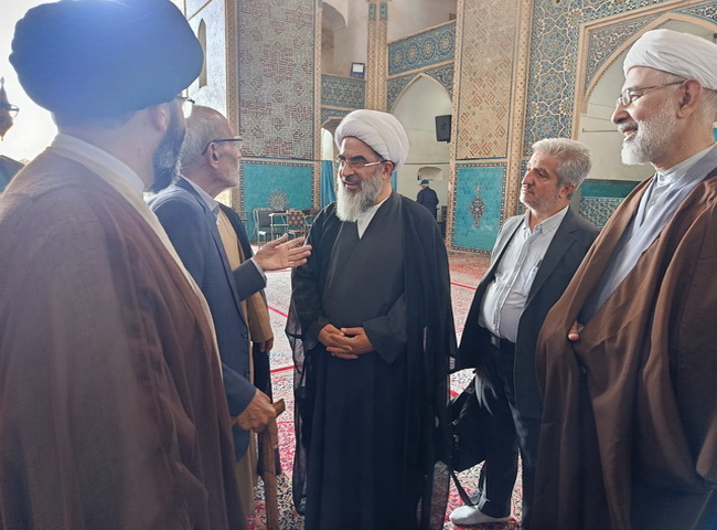 بازدید از مسجد جامع یزد
