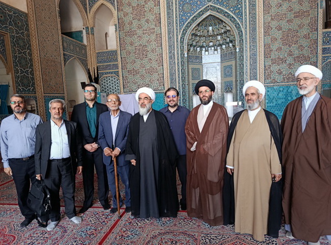 بازدید از مسجد جامع یزد