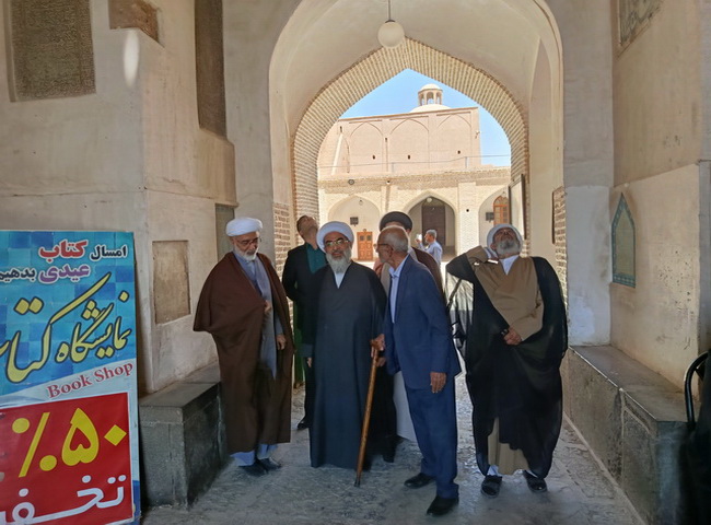 بازدید از مسجد جامع یزد