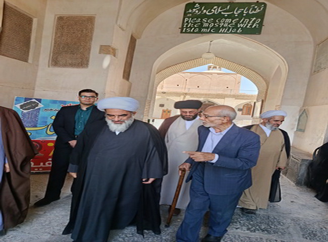 بازدید از مسجد جامع یزد