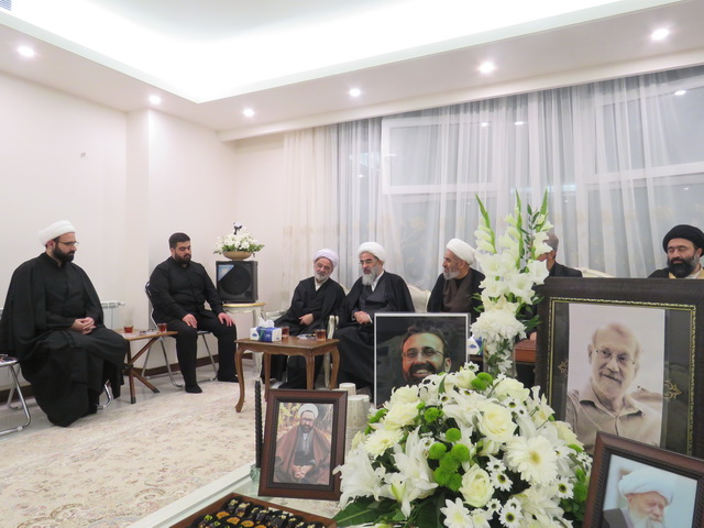 دیدار با خانواده شهید لاریجانی