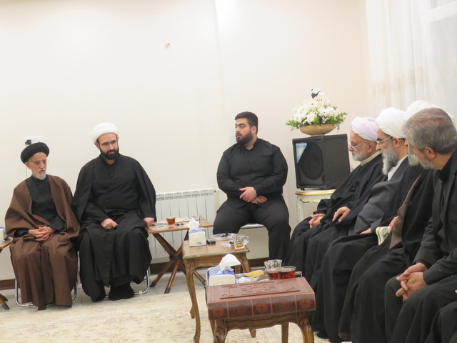 دیدار با خانواده شهید لاریجانی