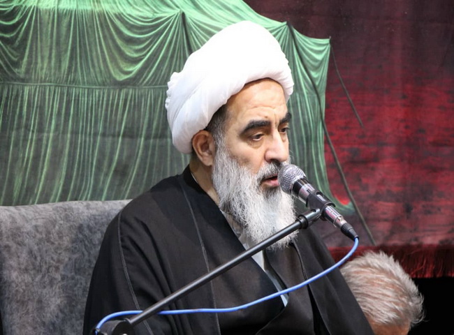 سخنرانی در حسینیه موسسه فرهنگی بوی سیب حسینی قم
