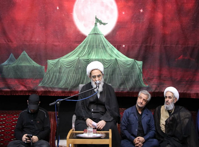 سخنرانی در حسینیه موسسه فرهنگی بوی سیب حسینی قم