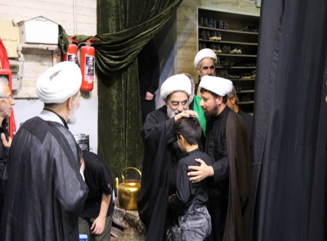 سخنرانی در حسینیه موسسه فرهنگی بوی سیب حسینی قم