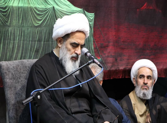 سخنرانی در حسینیه موسسه فرهنگی بوی سیب حسینی قم