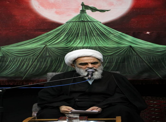 سخنرانی در حسینیه موسسه فرهنگی بوی سیب حسینی قم
