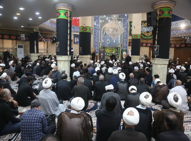 مراسم عزاداری سالروز شهادت حضرت امام حسن مجتبی(ع) و سالروز ارتحال حضرت آیت الله حاج شیخ عبدالله فاضل لنکرانی (ره)