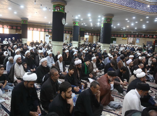 مراسم عزاداری سالروز شهادت حضرت امام حسن مجتبی(ع) و سالروز ارتحال حضرت آیت الله حاج شیخ عبدالله فاضل لنکرانی (ره)